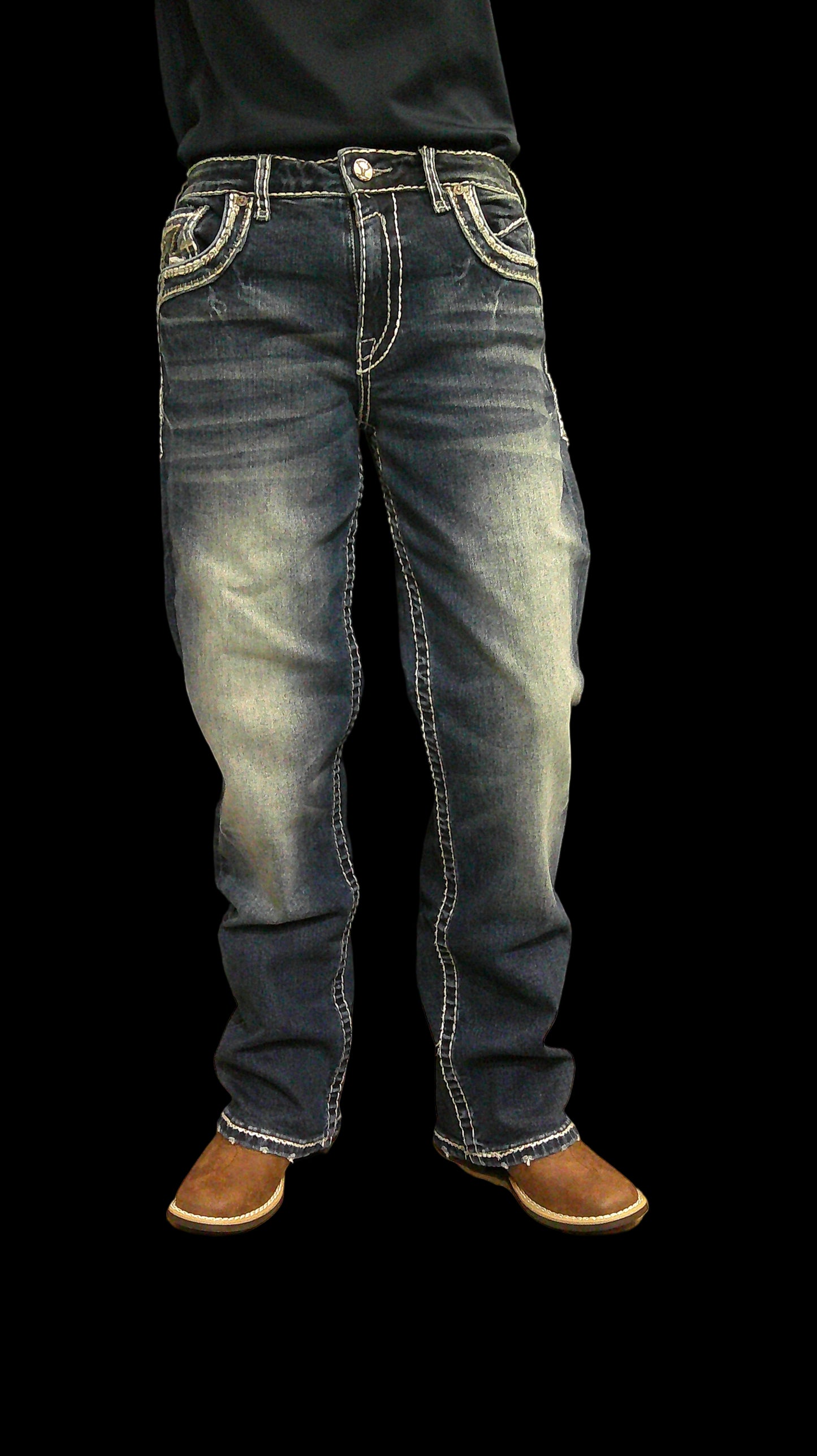 Youth Western Blue Jeans