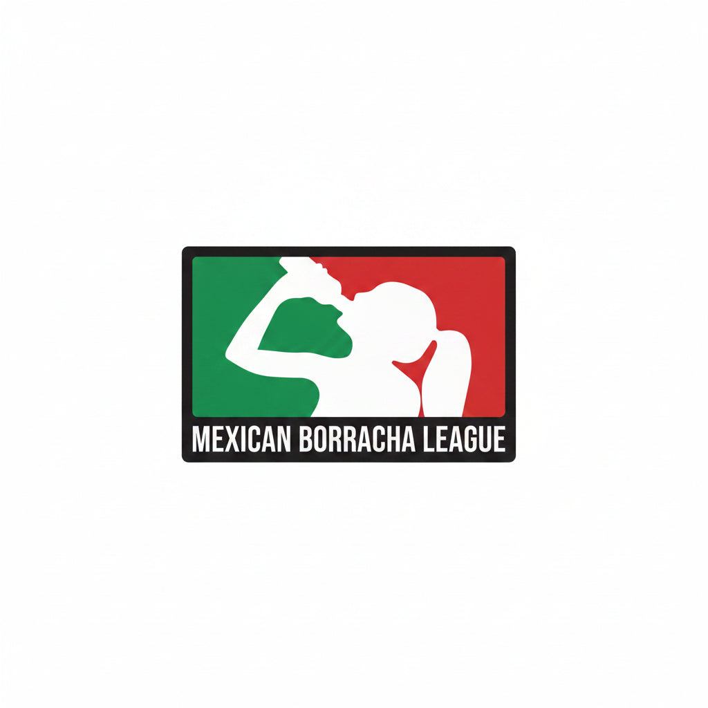 Mexican Borracha League Sticker