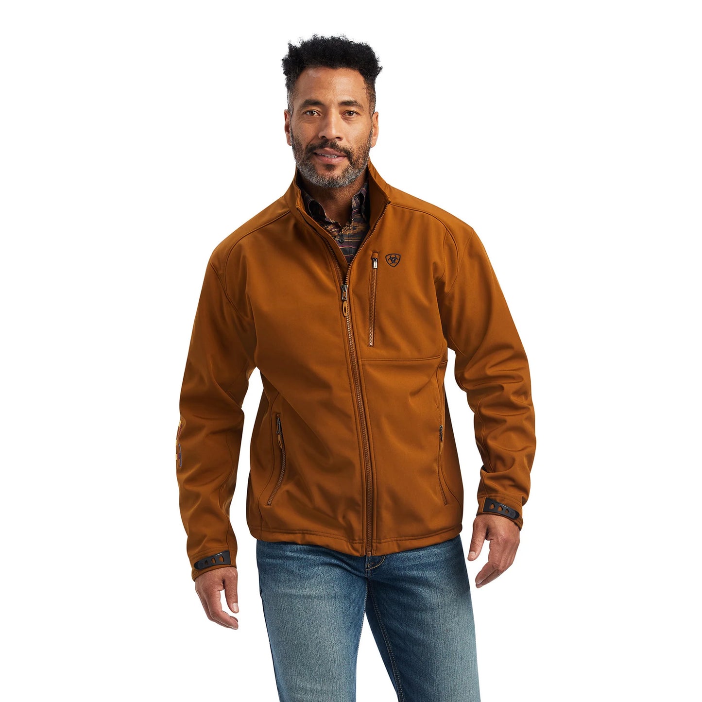 Ariat Logo 2.0 Chestnut Softshell Jacket
