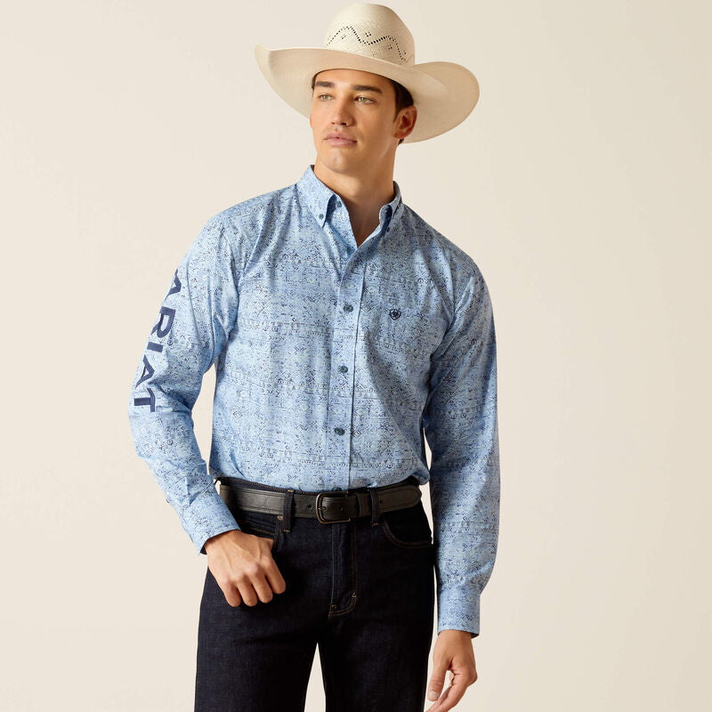 ARIAT Team Vaughn FTD SHRT - Blue