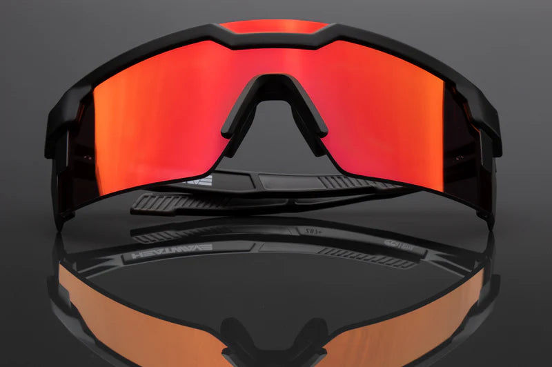 HeatWave Future Tech Sunglasses: Polarized Firestorm Z87+