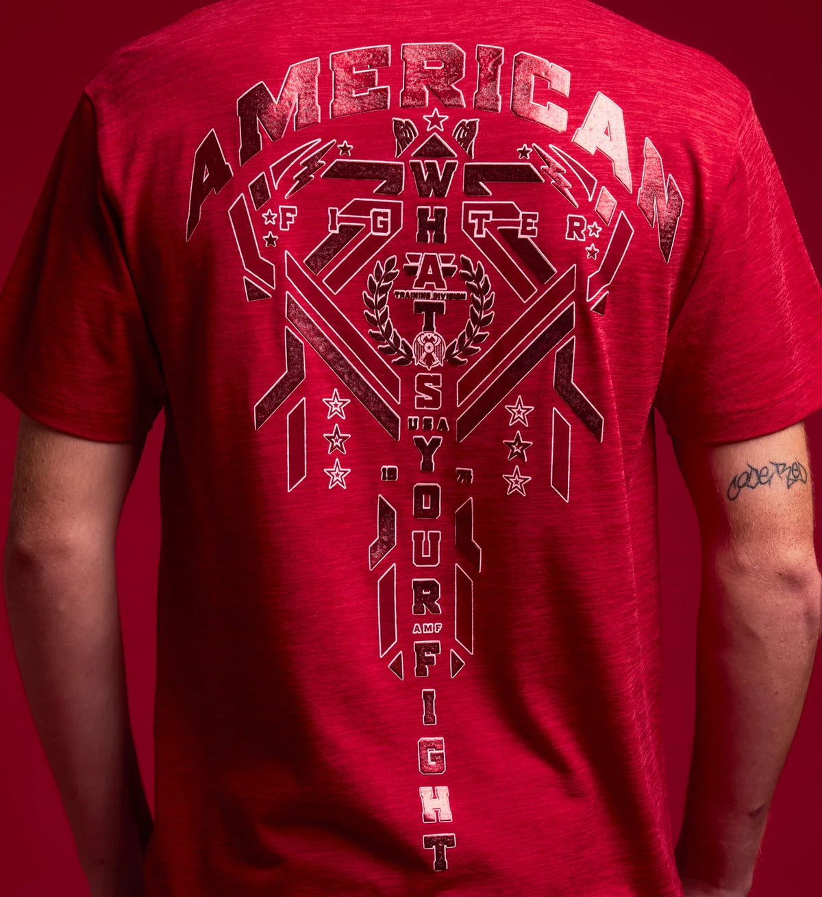 American Fighter Whats Your Fight Tee