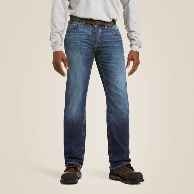 Ariat FR M5 Straight DuraStretch Truckee Stackable Straight Leg Jean - Ryley