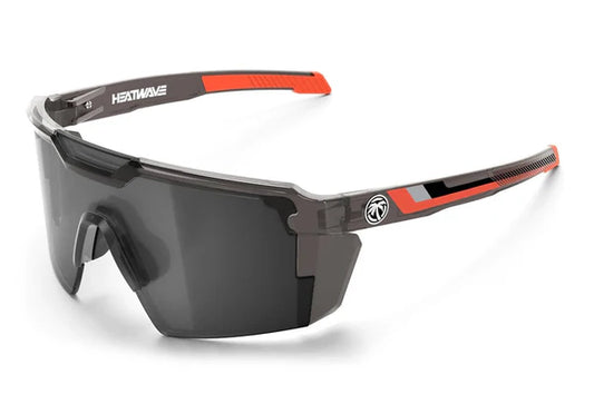 HeatWave Future Tech Z87+ Sunglasses: Ring Frame Polarized Silver