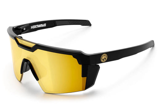 HeatWave Future Tech Sunglasses: Gold Rush Z87+