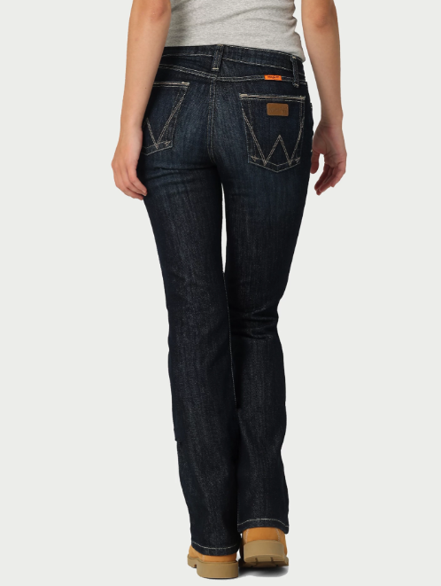 Women's Wrangler® FR Flame-Resistant Retro® Mae Bootcut Work Jean - Cherry Point