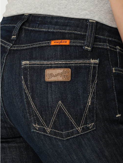 Women's Wrangler® FR Flame-Resistant Retro® Mae Bootcut Work Jean - Cherry Point