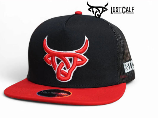 Lost Calf Flare Flat Cap