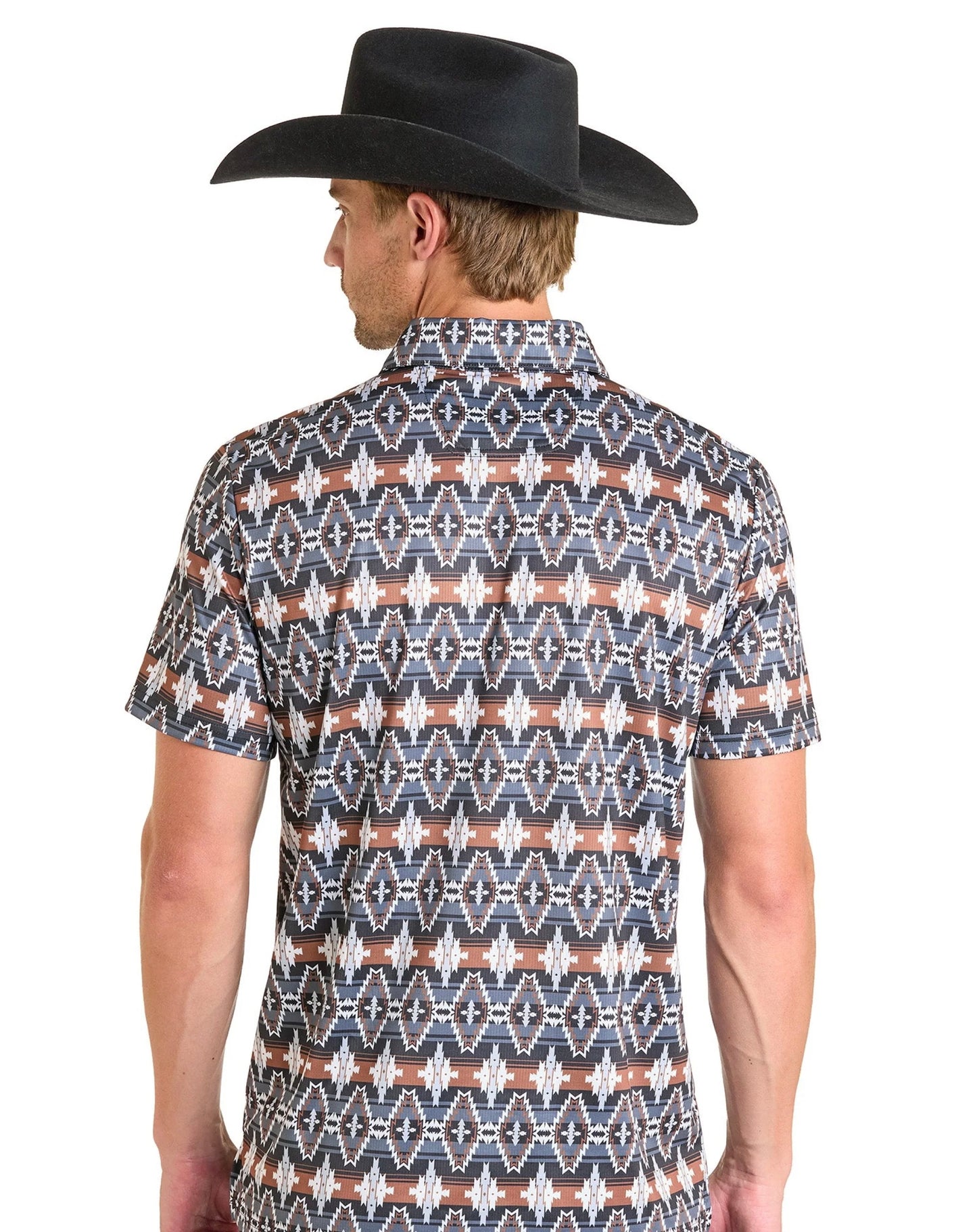 ROCK&ROLL AZTEC POLO SHIRT