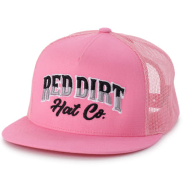 Red Dirt Direct Stitch- Pink Cap