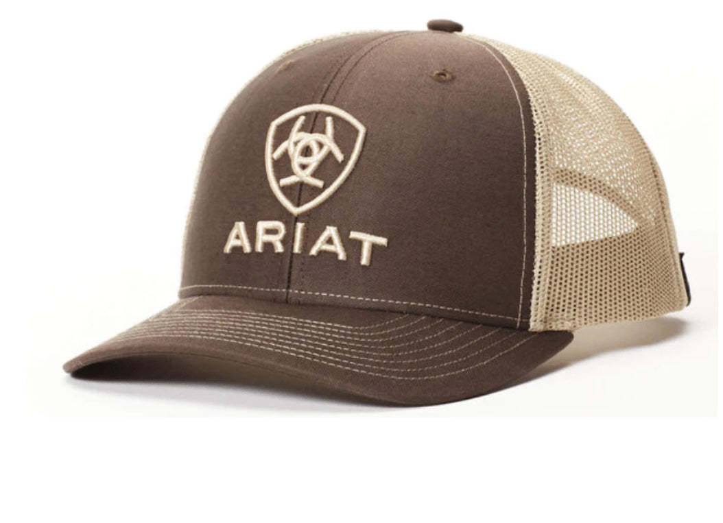 Ariat Brown/Tan Cap