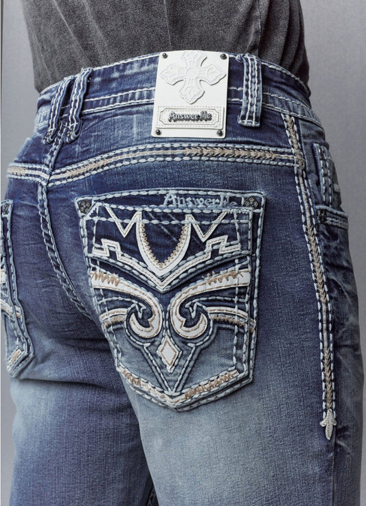 Men's Answer Me Jeans Straight Fit