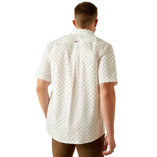 Ariat Grant White SS SHRT