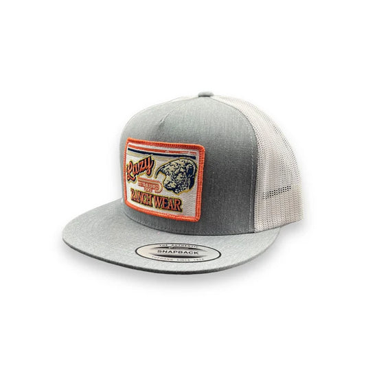 Lazy J Hat - Grey Retro Rope