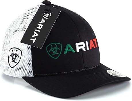 Ariat FF Mexican Flag Black Cap