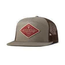 Ariat R112 SnapBack Diamond Patch Grey