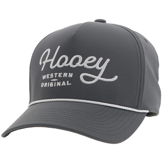 HOOEY "OG" HOOEY HAT GREY W/WHITE STITCHING