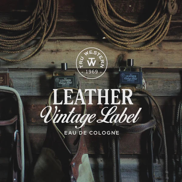 No. 3 Leather Vintage Label Indigo Blend Cologne
3.4 OZ / 100 ML