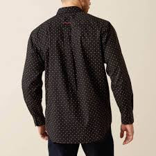 ARIAT Westbrook Black LS SHRT