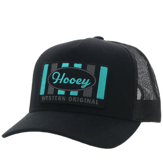 HOOEY "SUDAN" BLACK SNAPBACK HAT
