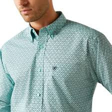Ariat Canyon Mint LS SHRT