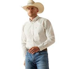 Ariat WF Adrian White LS SHRT
