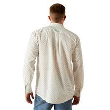 Ariat WF Adrian White LS SHRT