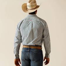 ARIAT Team Lochlan FTD White LS SHRT