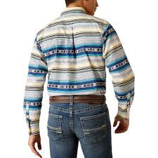 Ariat Peter FTD Blue LS Shirt