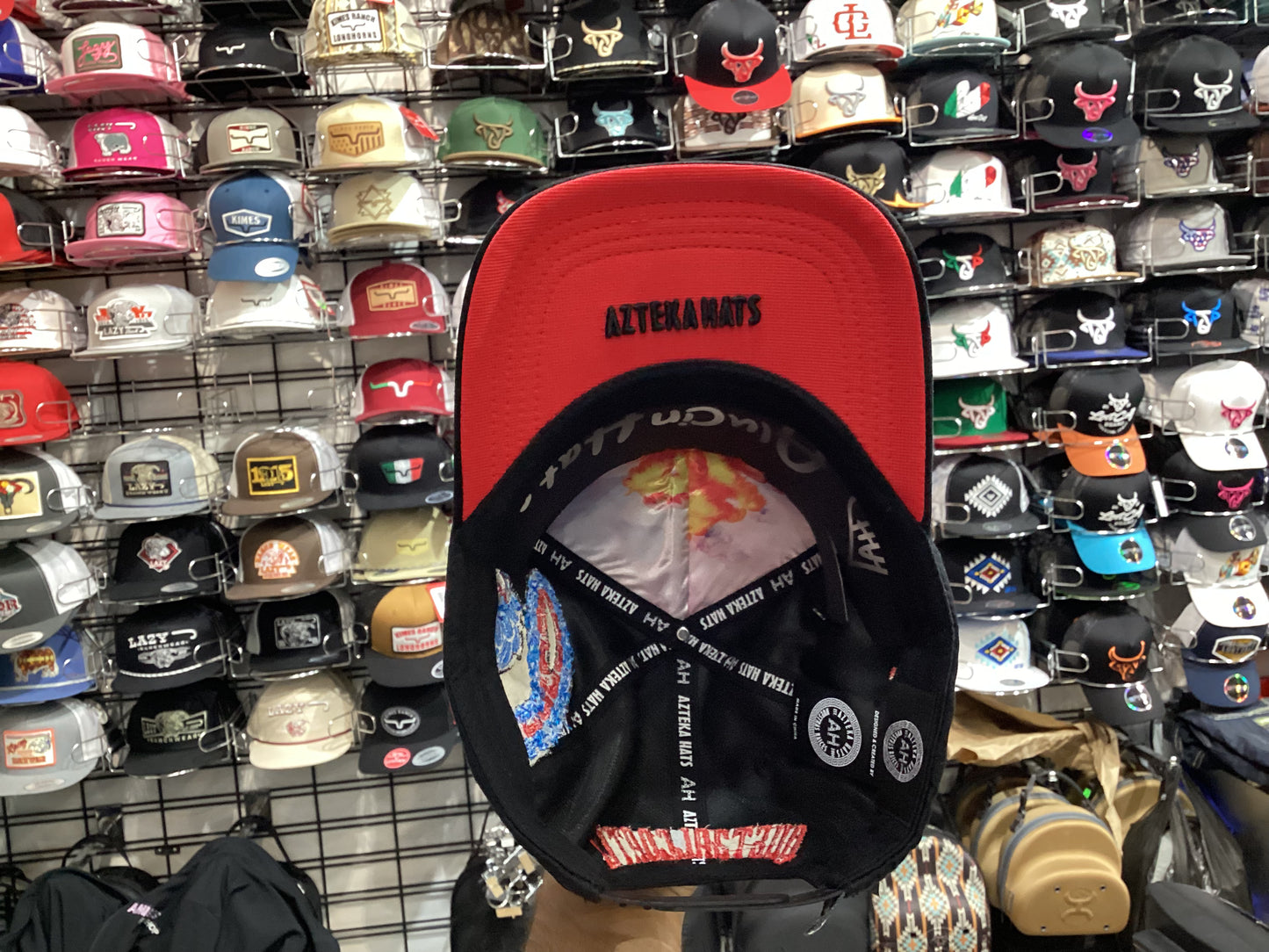 Alucin Hats Mexico Black Quetzalcoatl