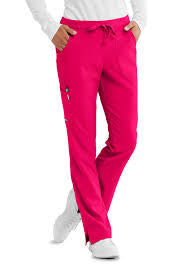 Reliance 3-Pocket Mid-Rise Fit & Flare Leg Scrub Pant - Petite