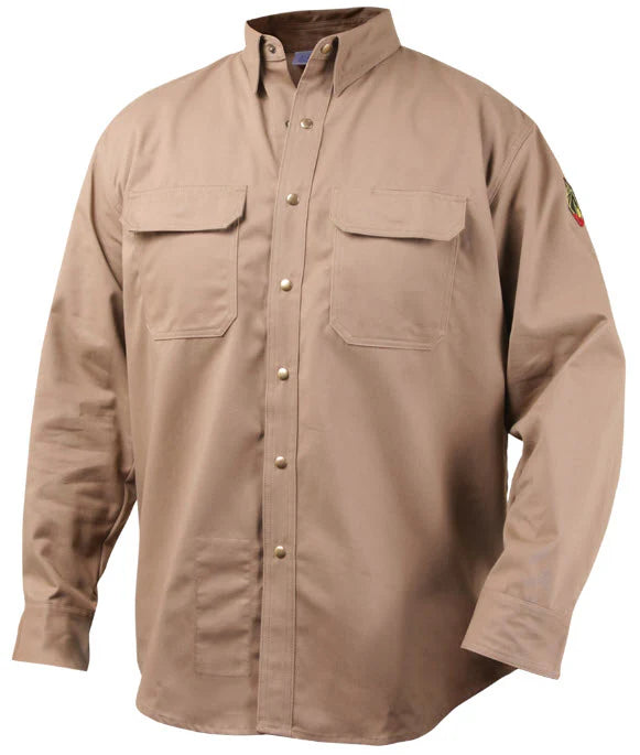 Blackstallion FR Work Shirt KHAKI