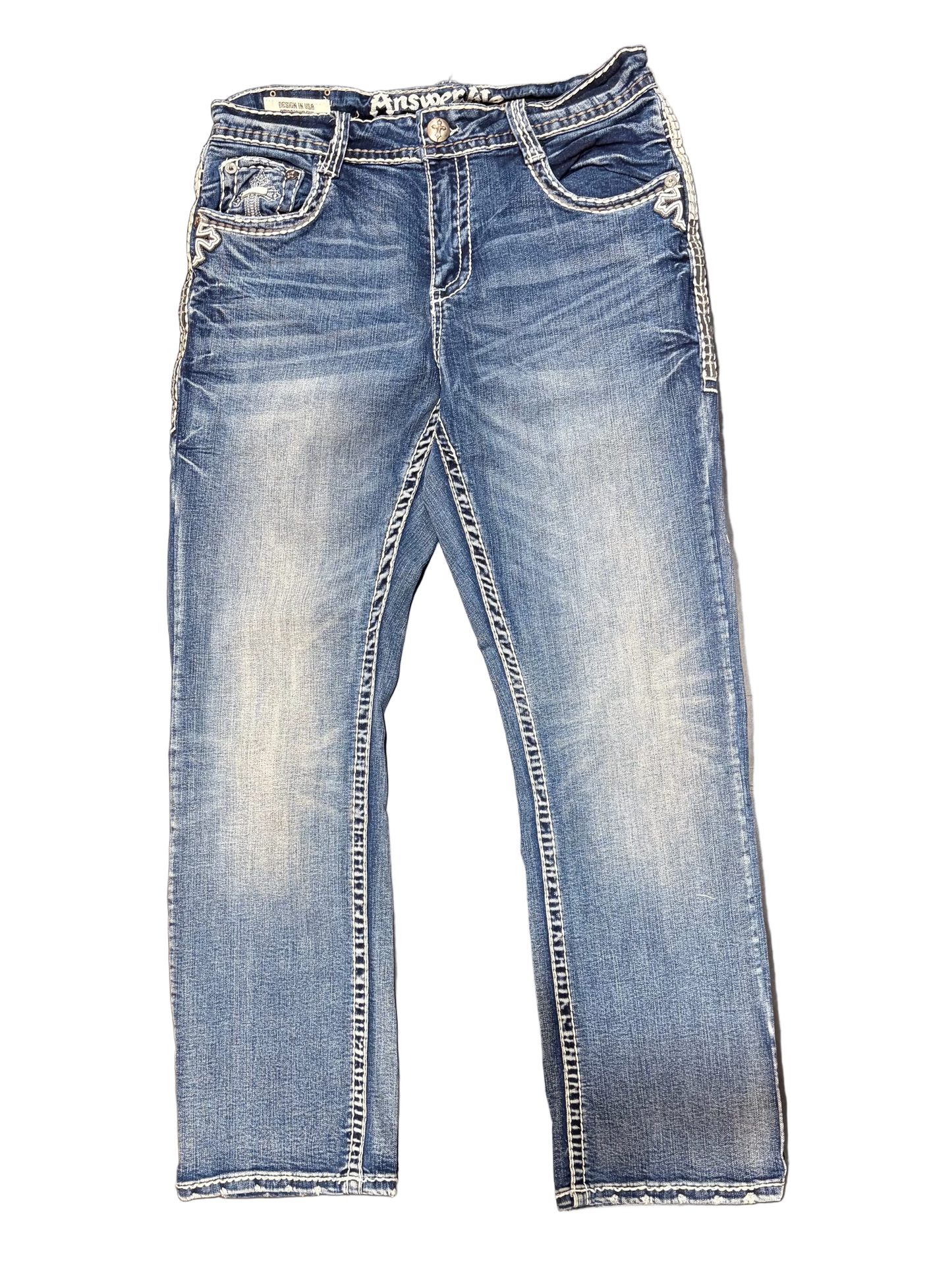 Men's Answer Me Jeans Straight Fit