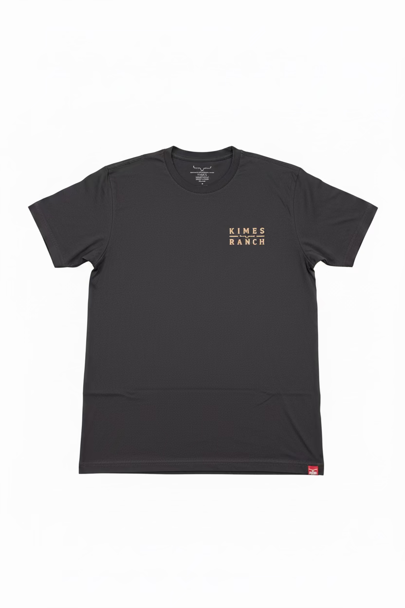 Kimes Ranch Drought Resistant Black T-Shirt
