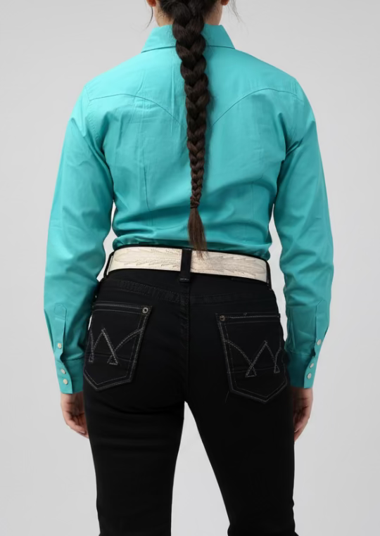 Women's Western Blue Bootcut Jeans