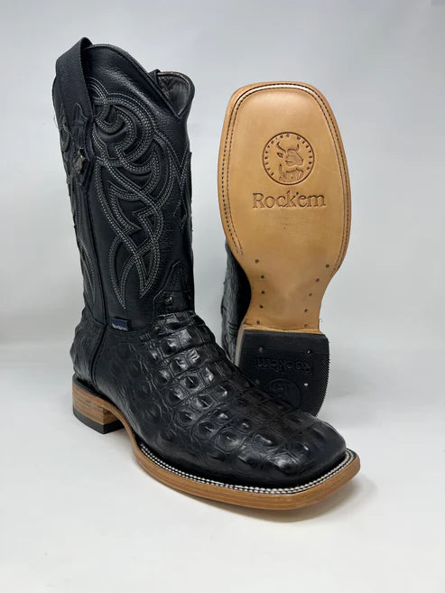 Rock'em Boots - Croc Clone Black