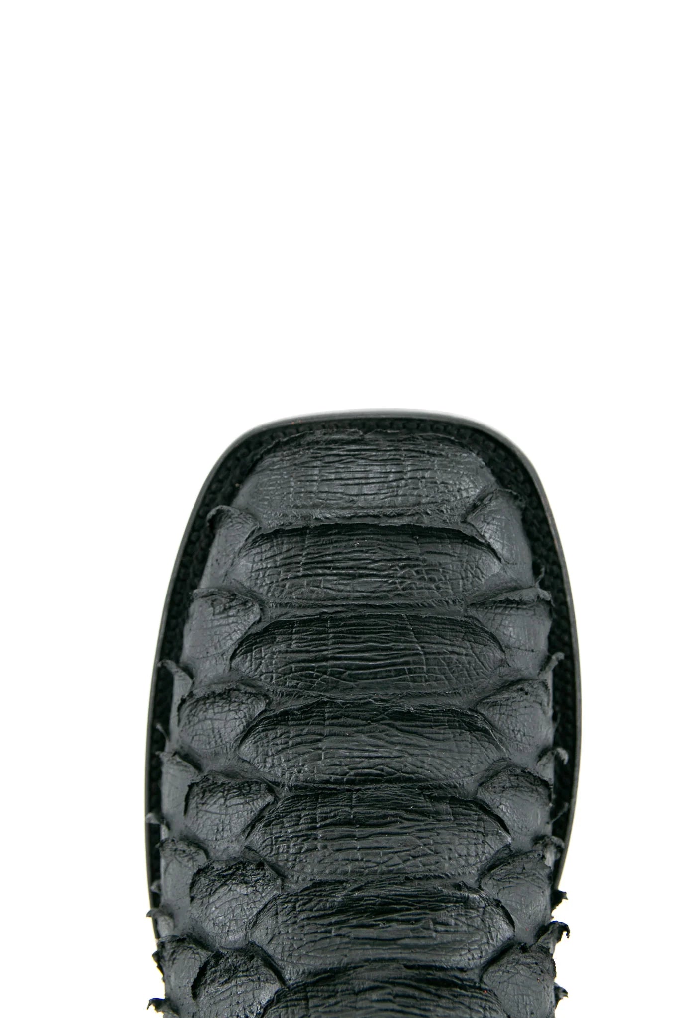 Rock’em Viper Matte Black Red Bottom Square Toe Cowboy Boot
