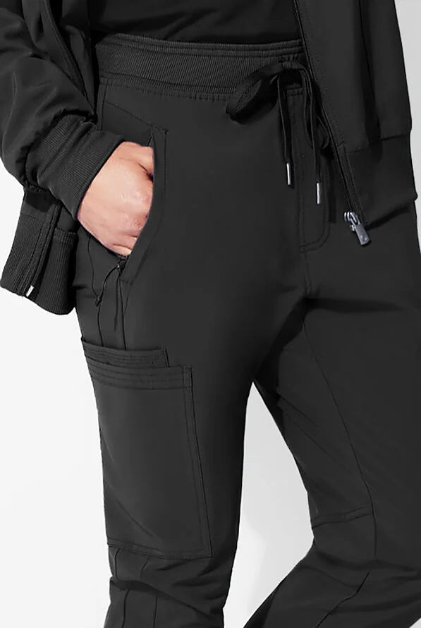 Infinity Men's 5-Pocket STRETCH Cargo Jogger Scrub Pants - Short