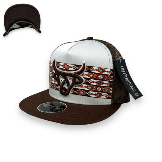 Lost Calf Koda White/Brown