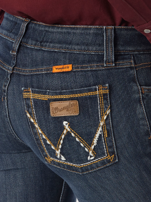 Women's Wrangler® FR Flame-Resistant Retro® Mae Bootcut Work Jean - Bakersville