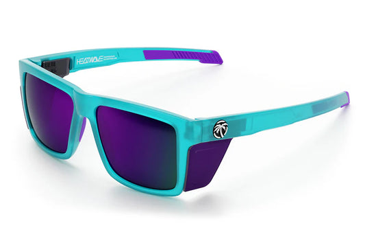 Heat Wave Performance XL Vise Sunglasses: Aqua Frost Z87+