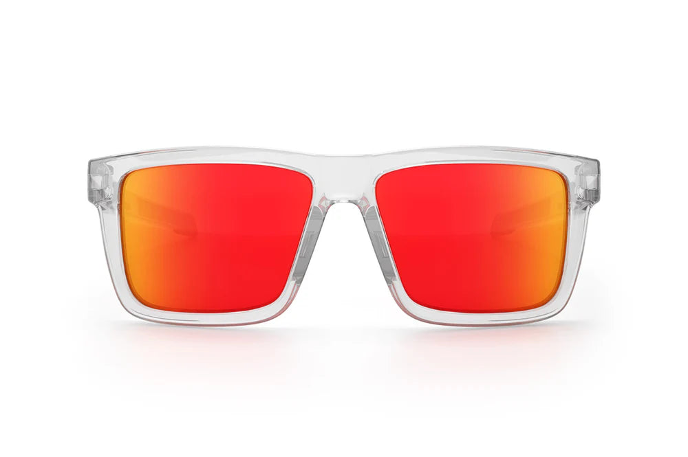 HeatWave Performance XL VISE Sunglasses Frame: Vapor Clear Frame Sunblast Lens Z87+