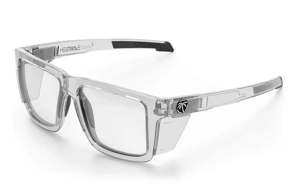 HeatWave Performance XL VISE Sunglasses Frame: VAPOR CLEAR Frame Photochromic Lens Z87+