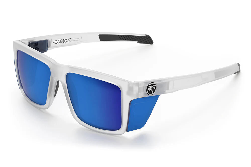 HeatWave Performance Vise Sunglasses: Vapor Frost Frame Coastal Lens Z87+