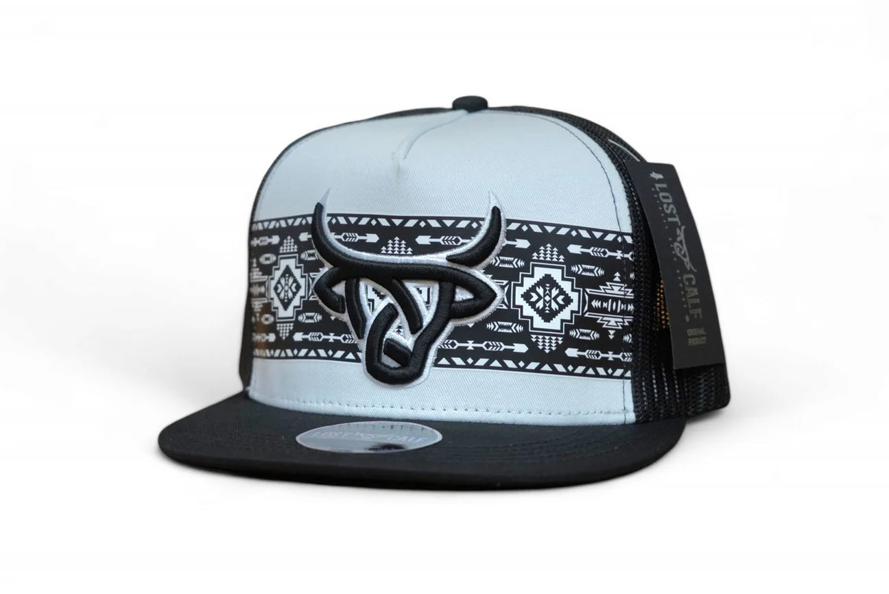 Lost Calf Shima White/Black