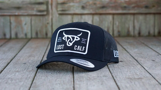 Lost Calf Plate White/Black Curve