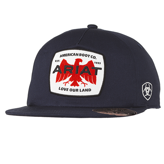 Parche de águila Ariat azul marino