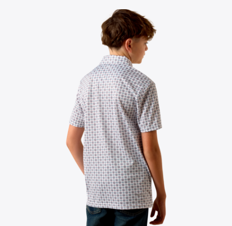 Ariat Youth All Over Print Polo