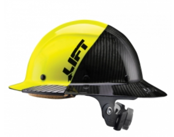 LIFT Full Brim Carbon Fiber Hardhats