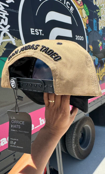 LA OFFICE HATS San Judas Tadeo Beige